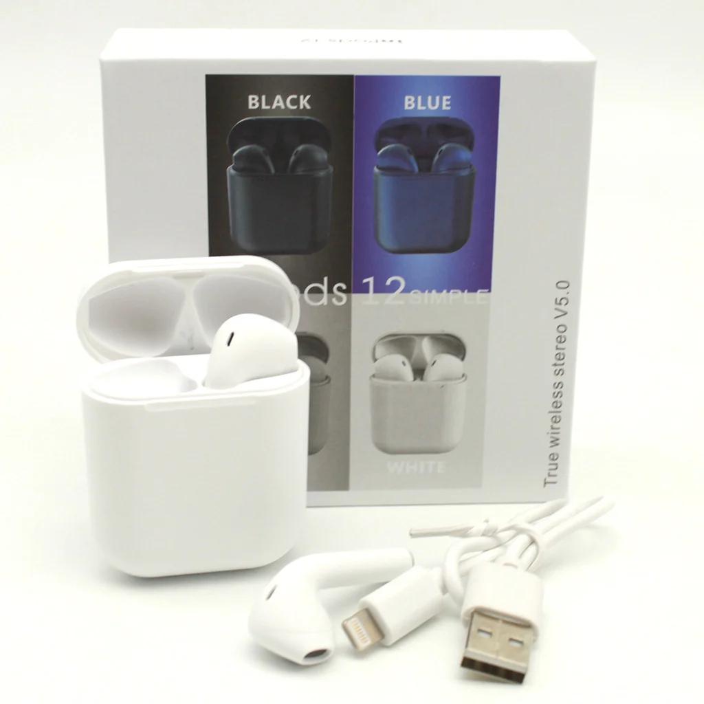 i12 Wireless Twins Bluetooth Earbuds