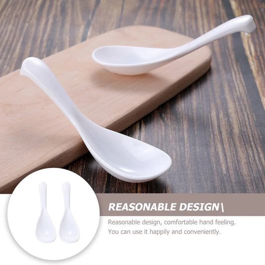 Traditional Chinese Soup Spoon Melamine/Elegant Melamine Soup spoons(10 PIECES)