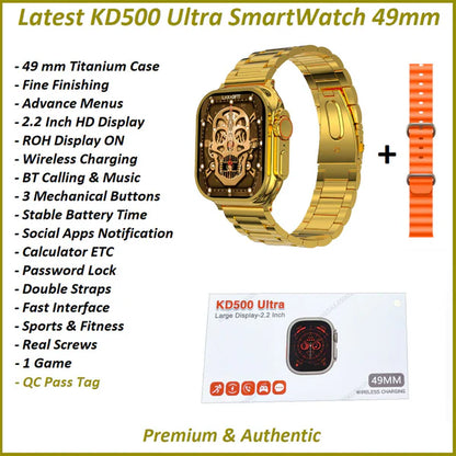 KD500 Ultra SmartWatch Series 8 SmartWatch