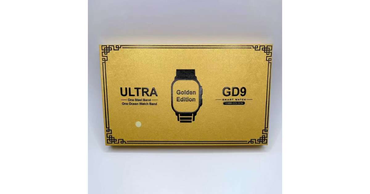 GD9 Ultra Max watch Golden Edition Double Strap Big Display 2.02