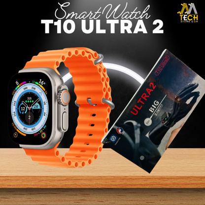 T10 Ultra 2 Smartwatch 2.09inch HD Big Screen Magnetic Wireless Charging Wacth 8 49mm