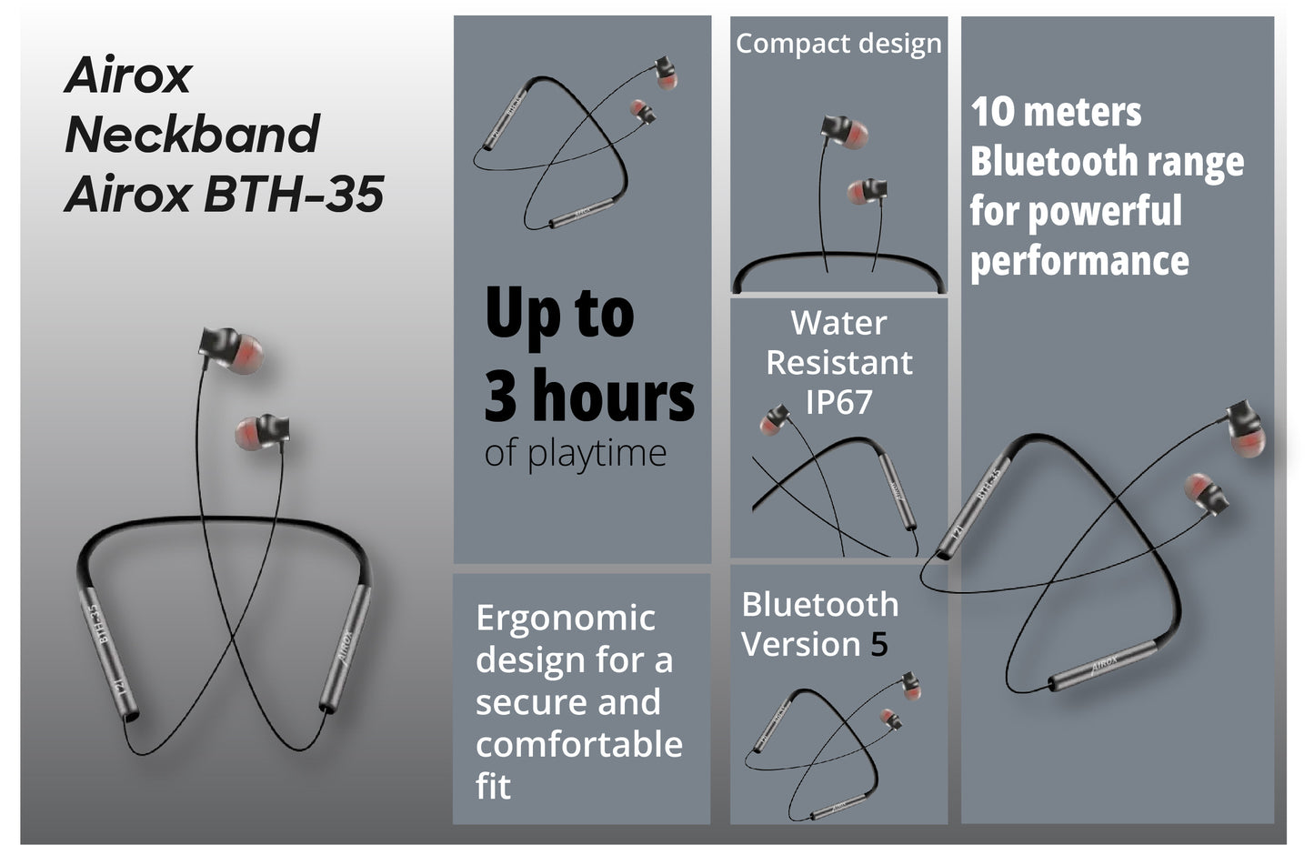 Airox Neckband Airox BTH-35