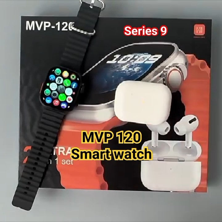 MVP-120 Bt Call 2.3inch HD Screen Smartwatch WITH EARPODS