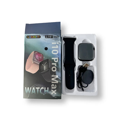 i10 Pro Max Bluetooth Call Smart Watch 2.19" Full Touch Screen