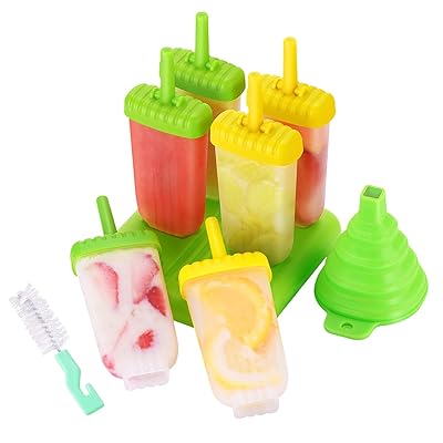 Ice-cream mould / Ice-cream maker / Ice cream Lolly Maker -Pack Of 6