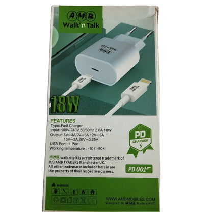 AMB PD-001 Type C to i phone charger