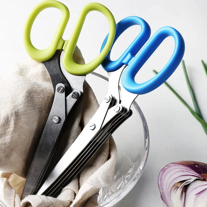 5-Layer Scissors for Kitchen Use