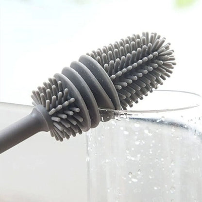 Silicone Long Handle Bottle Cleaning Brush