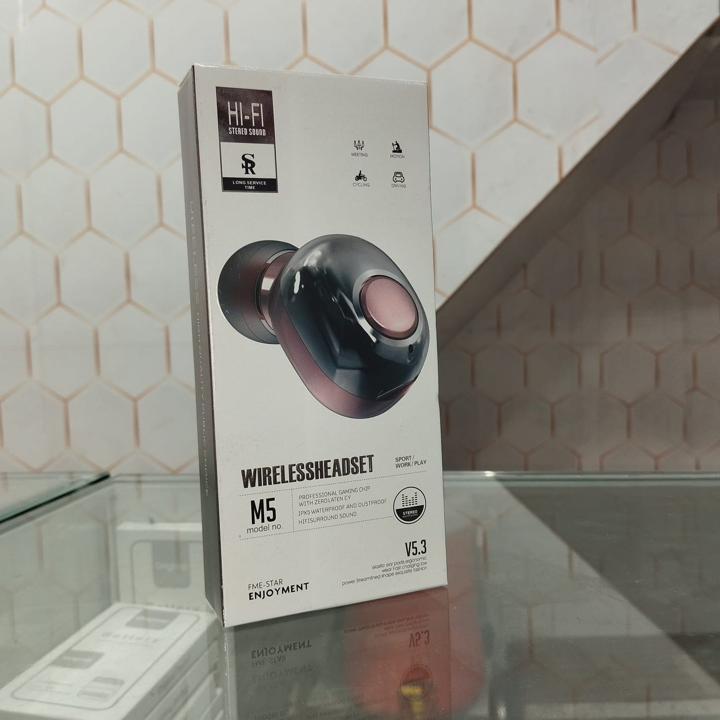 M5 Bluetooth Headphones - Wireless, Long-Lasting & Crystal-Clear Sound