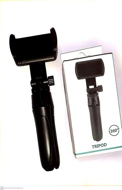 Mini Tripod with 360 Degree Mobile Attachment