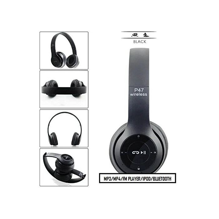 P47 Wireless Bluetooth Headphone