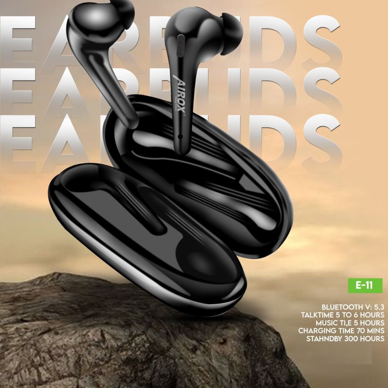 Airox E11 Wireless Earbuds BT 5.3